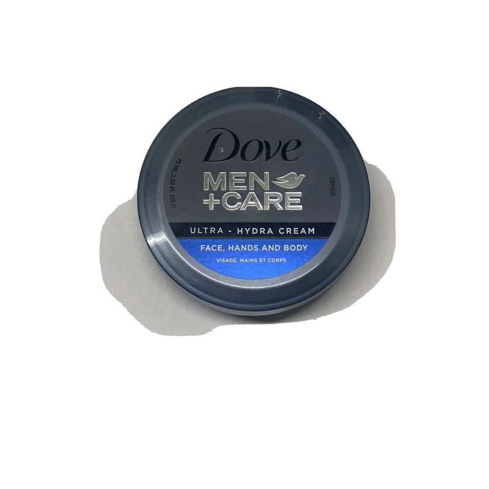 Dove Men+Care Ultra Hydrating Cream. Face, Hands & Body Moisturizer. 2.53 fl.oz